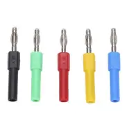5x J.20012 Banana Plug Connector 4mm Male To 2mm Female Banana Connector Adapter