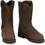 Justin Boots Men's SE4630 Nano Comp Toe Met Guard EH Waterproof Boots, SZ 10 EE