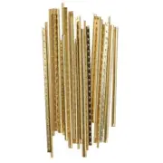 19pcs Brass Fret Wires Fretwire 2.2mm for Classical/Acoustic Guitars