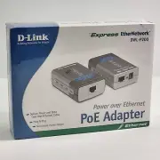 D-Link DWL-P200 Express EtherNetwork Power over Ethernet PoE Adapter New Sealed!