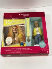 AMERICAN GIRL JULIE BEFOREVER 3 BOOK COLLECTION MINI DOLL STAND BOOKMARK NIB