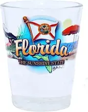 Florida Sunshine State Elements Glassware Shot Glass