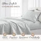 Linen Market 4 Piece Queen Bedding Sheet Set-Queen-Deep Pocket Fits 16" Mattress