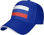 [SSIULUS] Russian Flag Casquette Cap Hats,Trucker,Baseball Cap with Snapback,Perfect for Summer,Golf