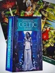 UNIVERSAL CELTIC TAROT 78 Tarot Cards Deck Divination New Sweet Set