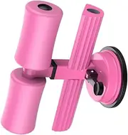 Suction Cup Abdominal Assist Pull up Bar Abdominal Wheel er Treadmills for Home Equipment Weights for Home Gym Exercise Wheel Cups Dip Bar Portable Muscle Ab Wheel Pink