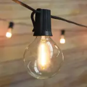 Fantado 31 FT Shatterproof Light Bulb LED Outdoor Patio String Light Set, 10 ...