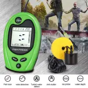 Lucky FF818 Wired Fish Finder 100m Depth Range Sonar Alarm Portable Fishing Tool
