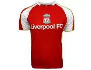 Liverpool Training Jersey, Licensed Liverpool Short Sleeve Top Tee Shirt