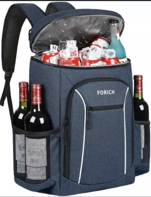 A1 FORICH Insulated Backpack Cooler Portable Compact Cooler Beach Camping