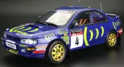 Sunstar 1:18 Scale Subaru Impreza 555 #4 McRae/Ringer Winner RAC Rally 1995