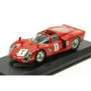 SCALE MODEL COMPATIBLE WITH ALFA ROMEO 33.2 LE MANS TEST 1968 BIANCHI-ZECCOLI-GR