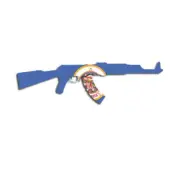 Minnesota State Shape AK-47 Sticker