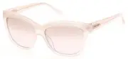 Guess by Marciano GM0729 74F Pink Square Brown Gradient 57-15-135mm Sunglasses