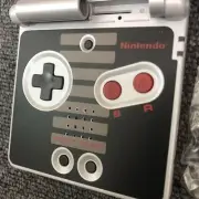 Game Boy Advance SP Custom NES Wind Replacement Shell