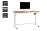 Ergolux Sorrento Electric Standing Desk with Drawer 120 x 60cm (Ash / White)