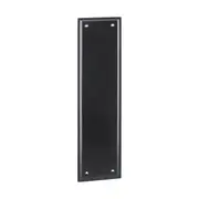 9680 Push Plate Milton Matte Black H300xW75mm