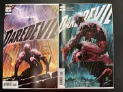 DAREDEVIL #1 (2023) CVR A + 1:25 PEPE LARRAZ VAR MARVEL NM SET PROSHIPPER