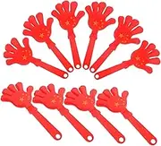 10pcs Hand Clappers Lightweight Noisemakers for Parties Festivals and Celebrations Fun Cheering Props for and Concerts
