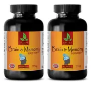 Brain Boost Supplement - Supports Brain Activity Memory Pills 120 Capsules
