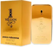 Paco Rabanne 1 Million Eau De Toilette EDT Spray 50ml Luxury Fragrance
