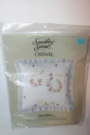 Candamar Designs Something Special Crewel Kit - Geese Pillow