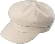 [YeeHeen] Newsboy Caps Visor Beret Hat Cabbie Octagonal Caps Paperboy Gatsby Hat for Womens Girls