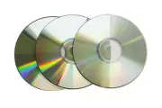 10 Pieces Shiny Silver Top 52X 80min 700MB CD-R Blank Disc in Paper Sleeves