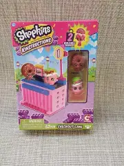 NEW Shopkins Kinstructions Check Out Lane Donut Building Blocks Toy UNOPENED