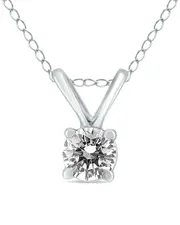 True Diamond 14K 0.25 ct. tw. Diamond Necklace