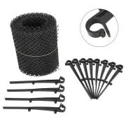 15cmx 6m Mesh Gutter Guard Leaf Protection Mat Guttering Block Leaves Prevent Cl