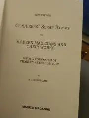Burlingame LEAVES FROM CONJURERS SCRAP BOOKS Magico Reprint Ltd Ed #19