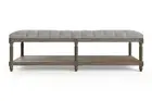 Brosa Petite Fleur Ottoman (Cloud Grey), Ottomans, Footstools & Poufs, Furniture