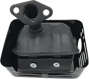 Garden Parts HUNDURE Muffler Exhaust Assembly Fit Be compatible with for HONDA GX120 GX160 GX200 168F 4HP 5.5 HP 6.5HP Engine Motor Trimmer Generator #For Oregon 35-038 Garden Parts