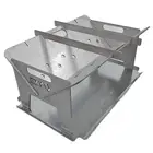 DISCOUNTED STOCK: 5mm THICK FERRITIC STAINLESS STEEL Flat Pack Fire Pit, 600mm L