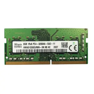 筆記型電腦記憶體RAM 海力士SK hynix DDR4 3200 8G SODIMM