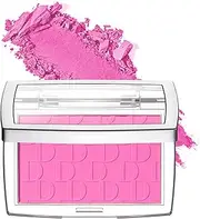 WALULAN Embossed Blush, Palette Pink Dark Powder Blush Palette
