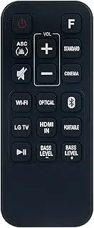 New AKB74815351 Remote Control Replacement - AKB74815351 Soundbar Replace Remote Control fit for LG Sound Bar AKB74815351 SH6 DSH7 Remote Controller