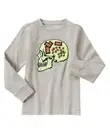 Nwts sz 4 Gymboree Halloween Glow Dark Skull Dreaming of Candy Shirt