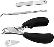 Minkissy Nail Clippers Set Manicure Kit Professional Nail Scissors Fingernail Clipper Fingernail Cutter Ideal for Wear