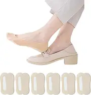 [Ninever] No Show Socks Women Nylon Ultra Low Cut Non-Slip Thin Liner Socks Invisible Hidden Socks for Flats