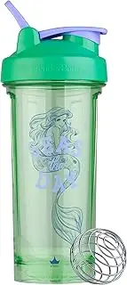 BlenderBottle Disney Princess Shaker Bottle Pro Series, Perfect for Protein Shakes and Pre Workout, 28-Ounce, Ariel