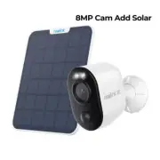 4K Solar Battery Powered Wireless Security Camera (8MP)