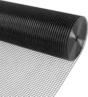 Black Vinyl Coated Hardware Cloth 1/2 in 24”X100’ 19 Gauge, Welded Wire Fencing
