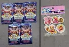 NEW Sealed Nintendo Kirby Planet Robobot Trading Cards Sealed 5 PACKS + Erasers