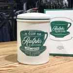 美國百分百【RALPH LAUREN】RALPHS COFF 咖啡店 RL 陶瓷咖啡罐 茶具 餐具 罐子 收納 AV48