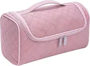 Hair Dryer Bag - Large Capacity Hair Dryer Travel Case with Hook, Toilet Organizer | Hair Dryer Holder, Curling Iron, Air Fixing, Storage Bag, pink, Se référer au descriptif, Refer to description