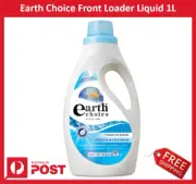 New Australia made Earth Choice Front Loader Liquid 1L + Free Shipping