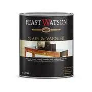 Feast Watson 1L Satin Rich Jarrah Stain And Varnish