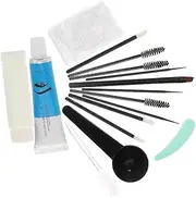 [Healvian] Diy Eyebrow Tint Set Non-fading Brow Styling Soap 28-piece Kit for Natural Beauty Colorless Eyebrow Dye Wild Styling Pomade